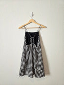 Anthropologie Gingham Mini Dress (M)