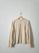Calypso Embroidered Cotton Top (L)