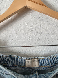 Free People Wide Leg Bloomer Jeans (L)
