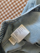 Free People Wide Leg Bloomer Jeans (L)