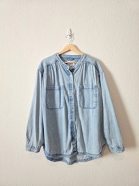 Aerie Oversized Denim Shirt (L)