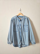 Aerie Oversized Denim Shirt (L)