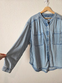 Aerie Oversized Denim Shirt (L)