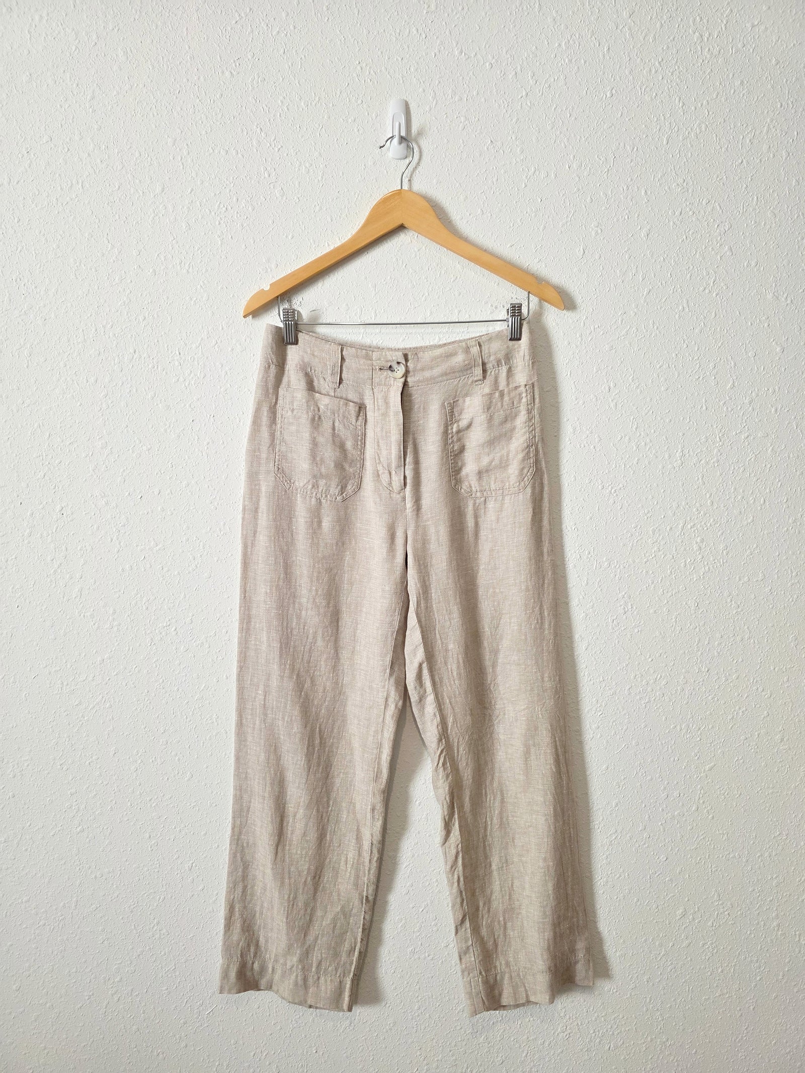 Quince Relaxed Wide Leg Linen Pants (2)
