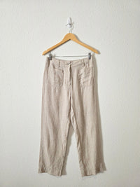 Quince Relaxed Wide Leg Linen Pants (2)