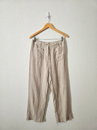 Quince Relaxed Wide Leg Linen Pants (2)