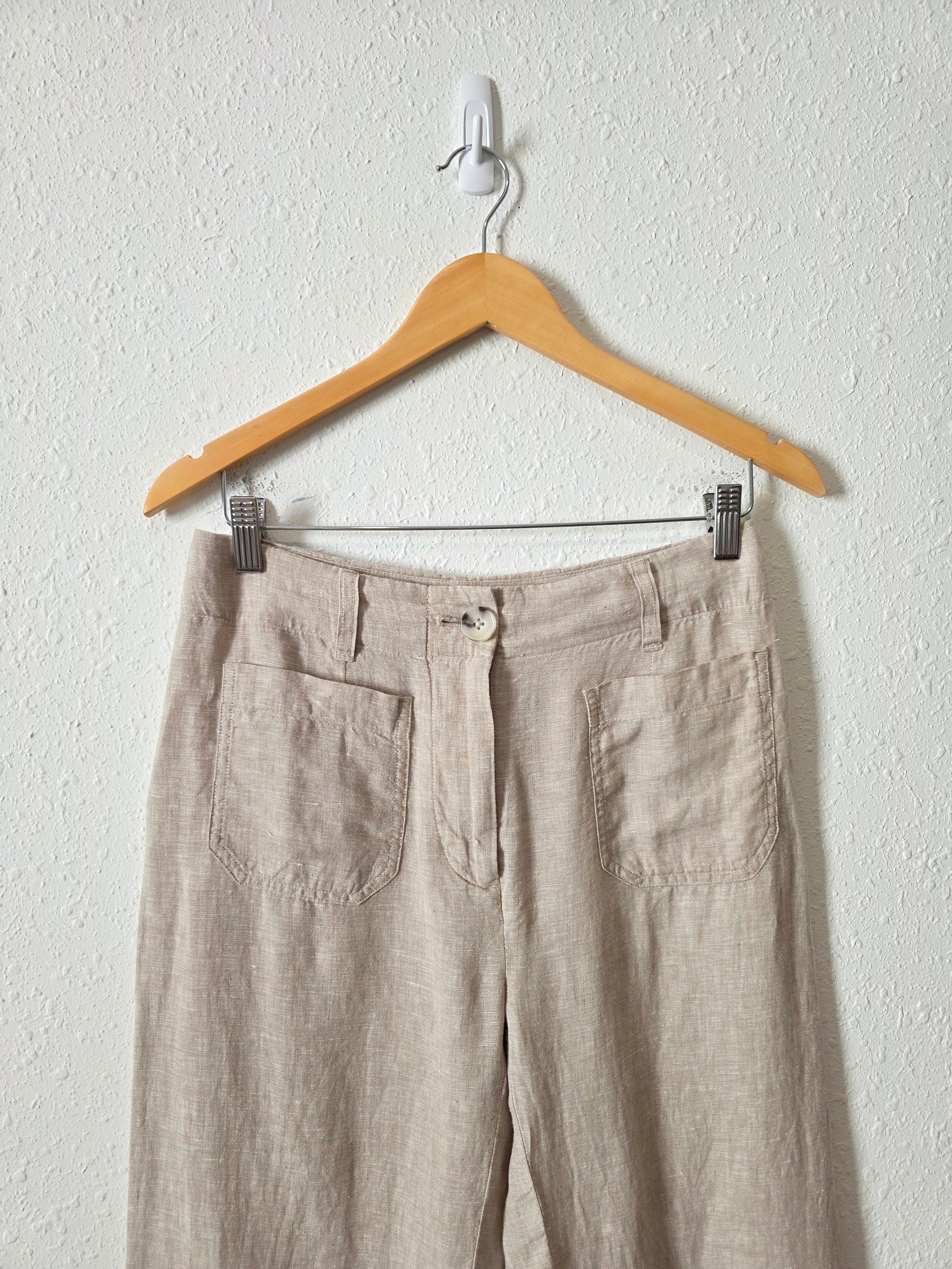 Quince Relaxed Wide Leg Linen Pants (2)