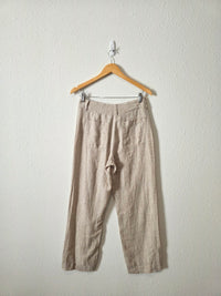 Quince Relaxed Wide Leg Linen Pants (2)