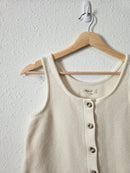 Madewell Cream Cotton Tank (XS)