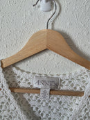 Vintage Crochet Knit Cardigan (XS/S)