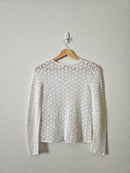 Vintage Crochet Knit Cardigan (XS/S)