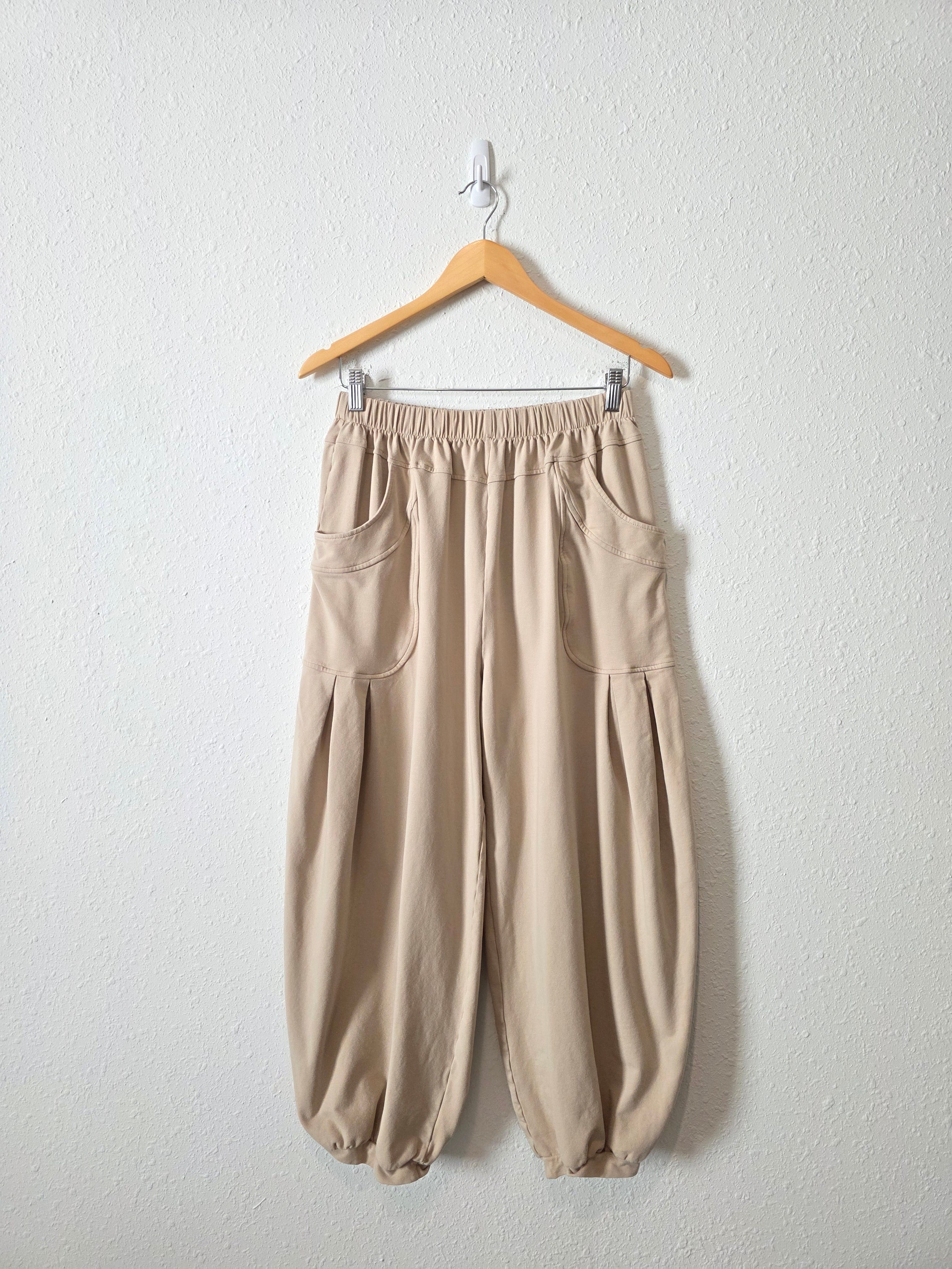 Apricot Neutral Pleated Pants (8)