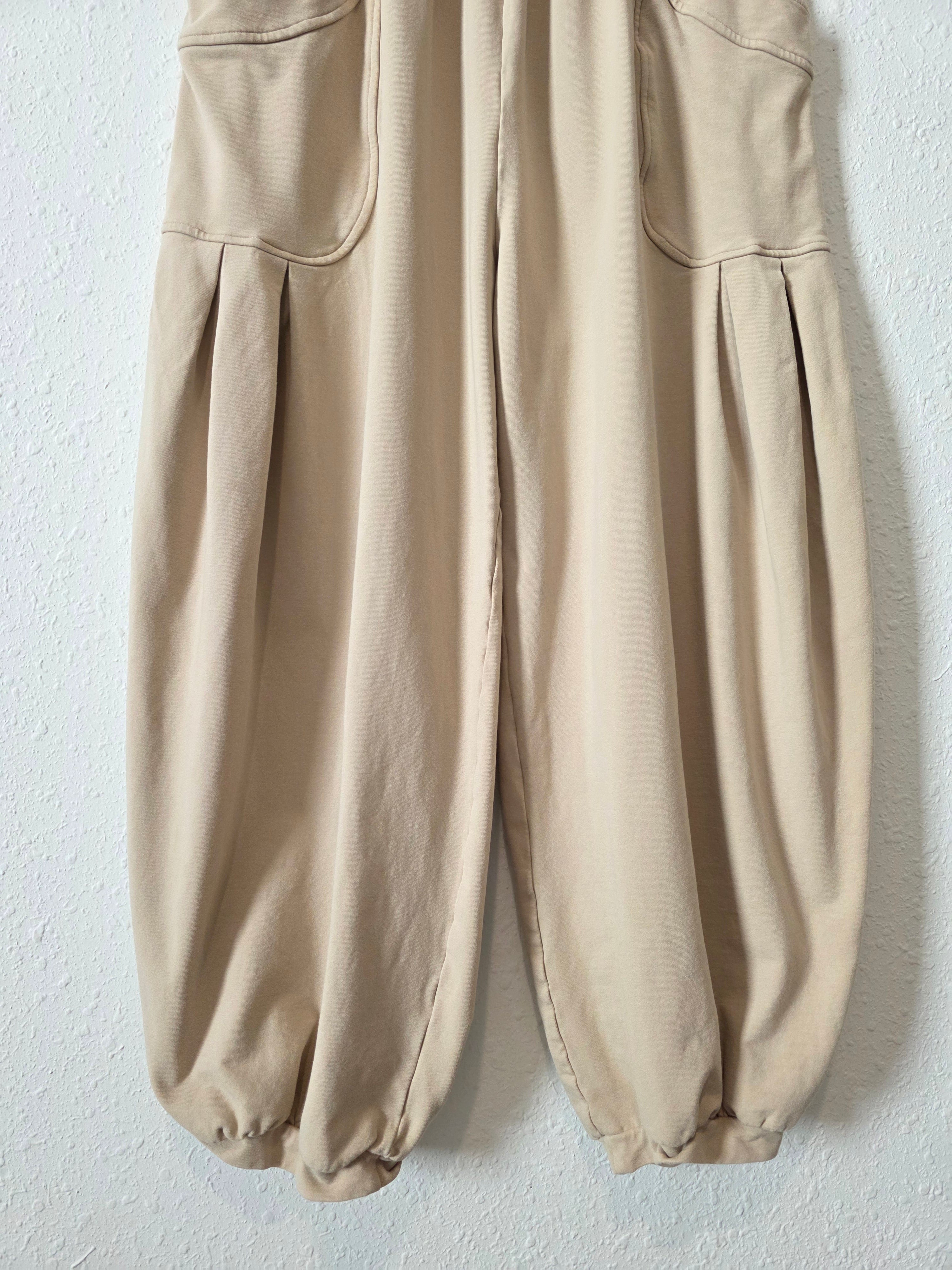 Apricot Neutral Pleated Pants (8)