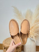 Sanuk Leather Huarache Mules (7)