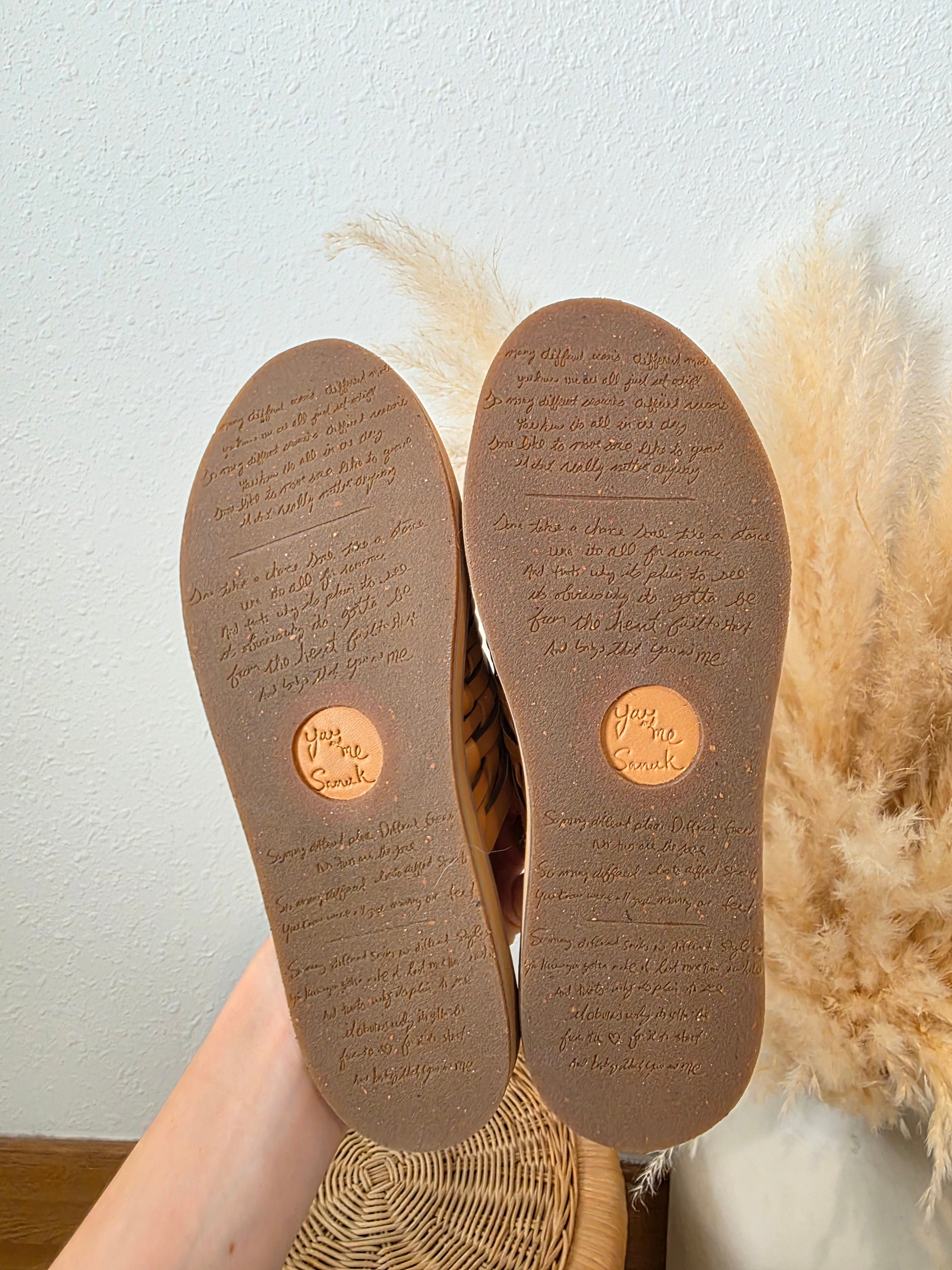 Sanuk Leather Huarache Mules (7)