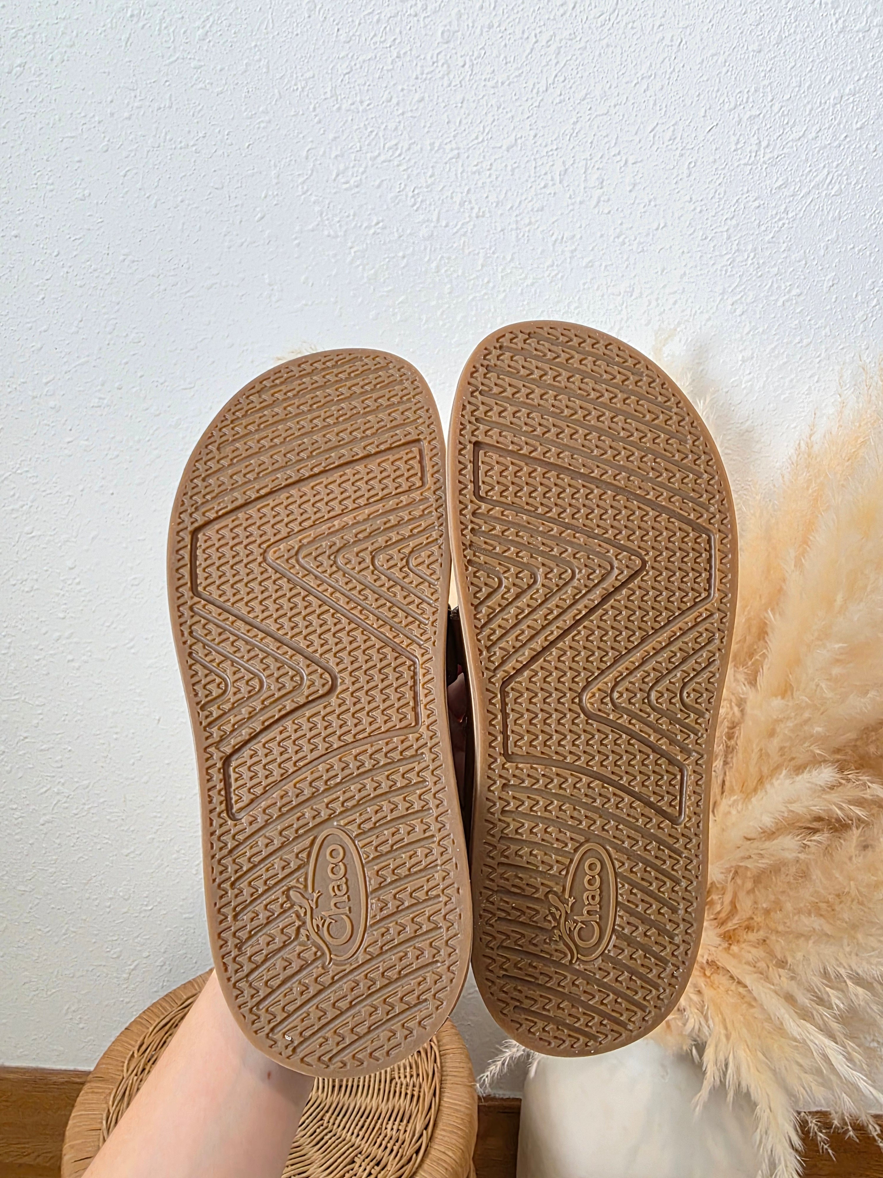 Chaco Brown Leather Sandals (9)