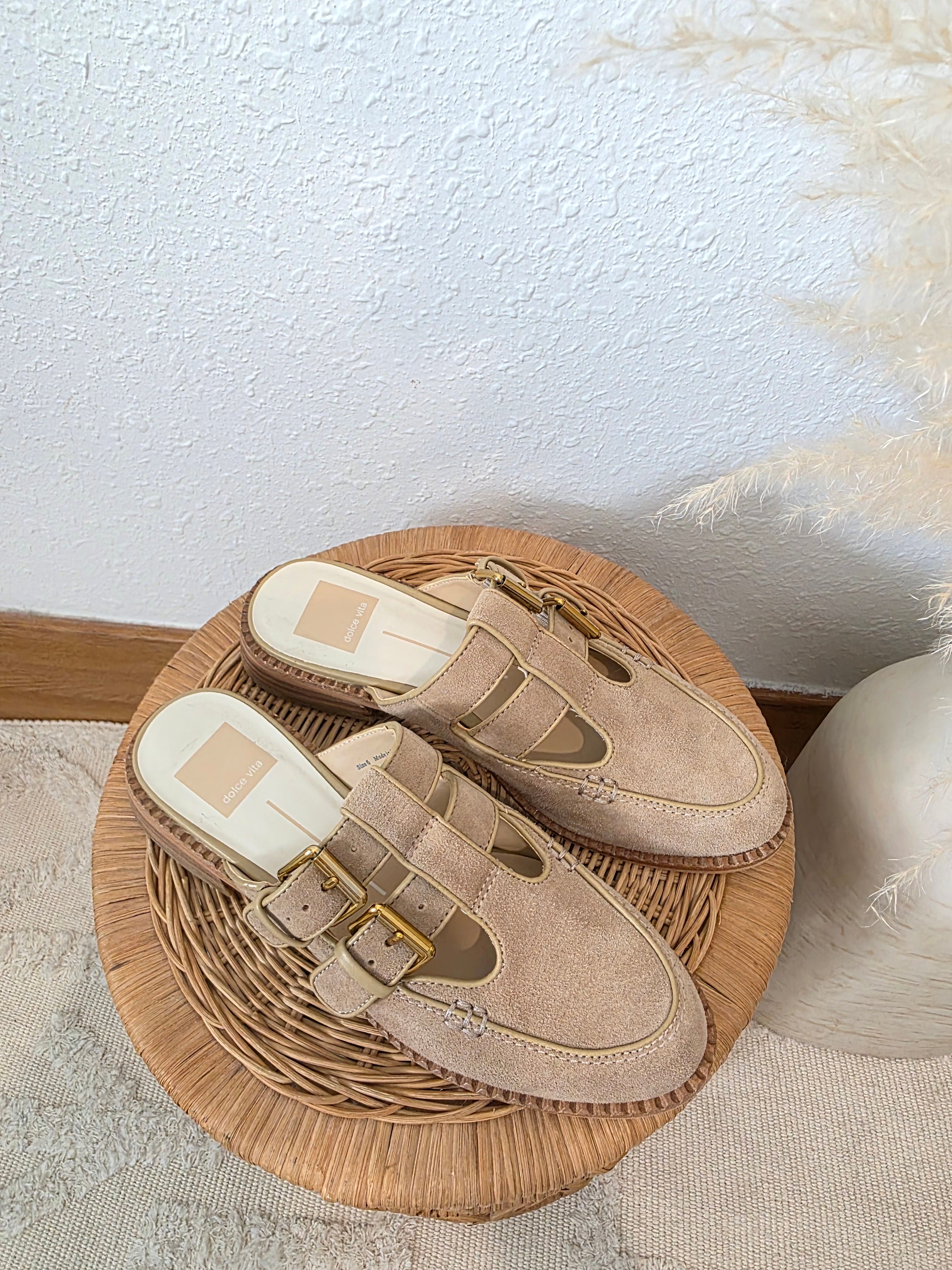 Dolce Vita Mary Jane Suede Mules (6)