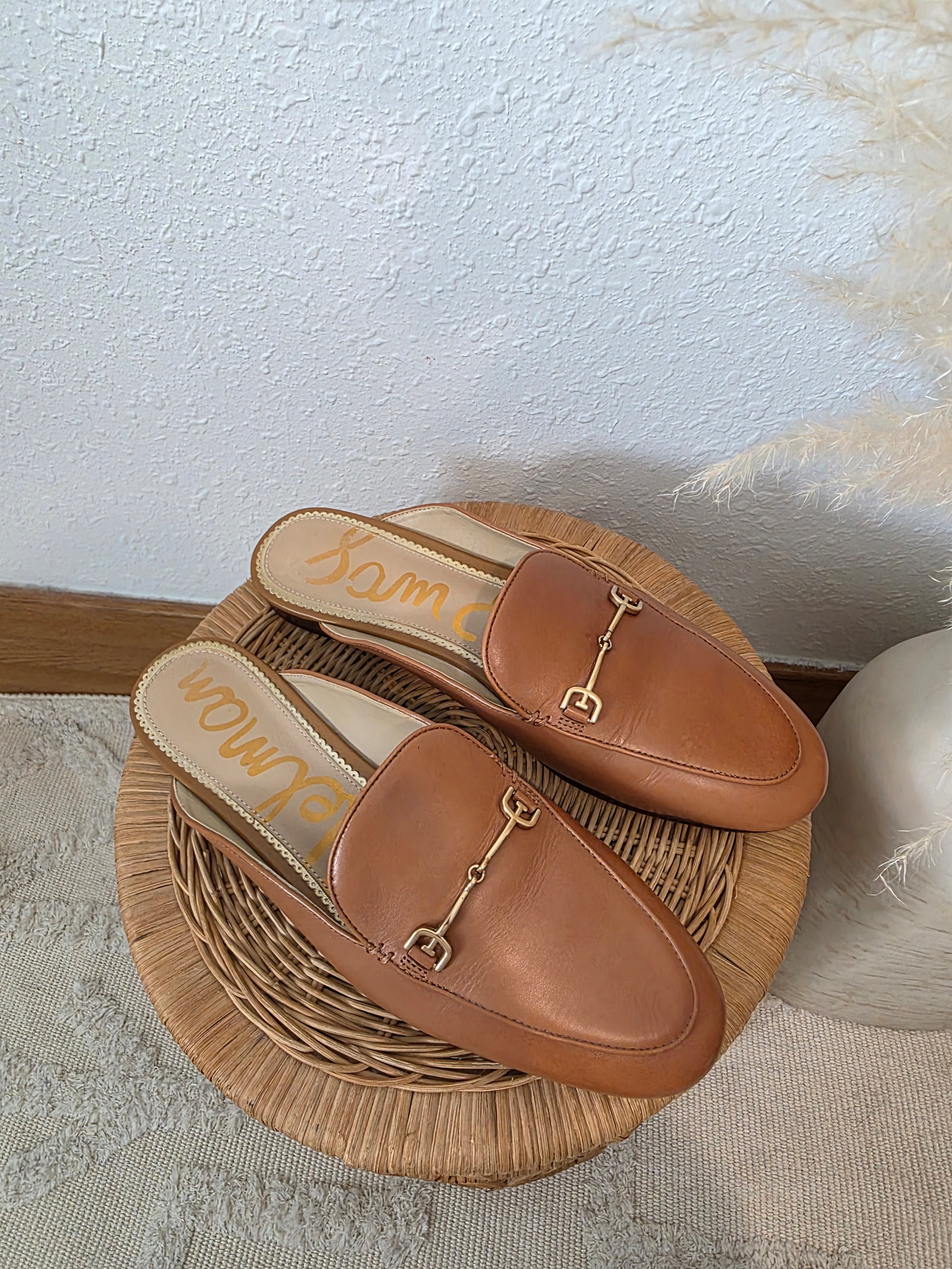 Sam Edelman Leather Loafer Mules (8.5)