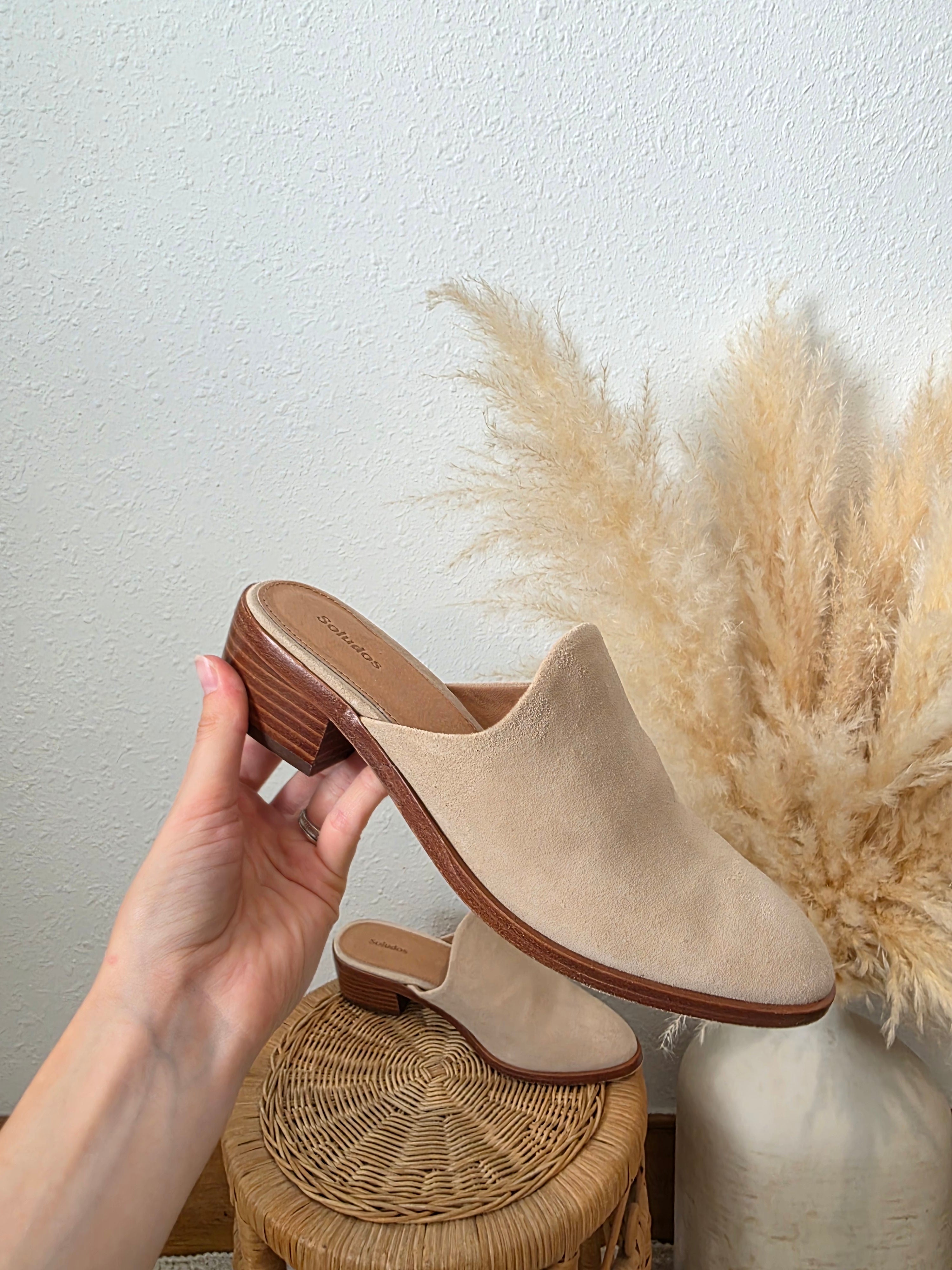 Soludos Suede Mules (7.5)