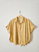 Madewell Floral Button Up Shirt (XL)