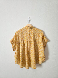 Madewell Floral Button Up Shirt (XL)