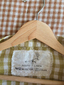 NPL Green Gingham Relaxed Top (S/M)