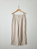 NPL Gingham Wide Leg Pants (M)