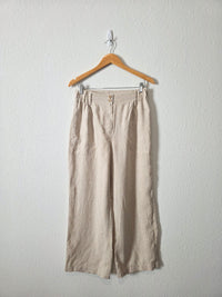 NPL Gingham Wide Leg Pants (M)