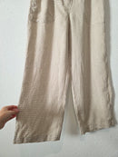 NPL Gingham Wide Leg Pants (M)