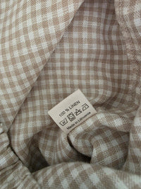 NPL Gingham Wide Leg Pants (M)
