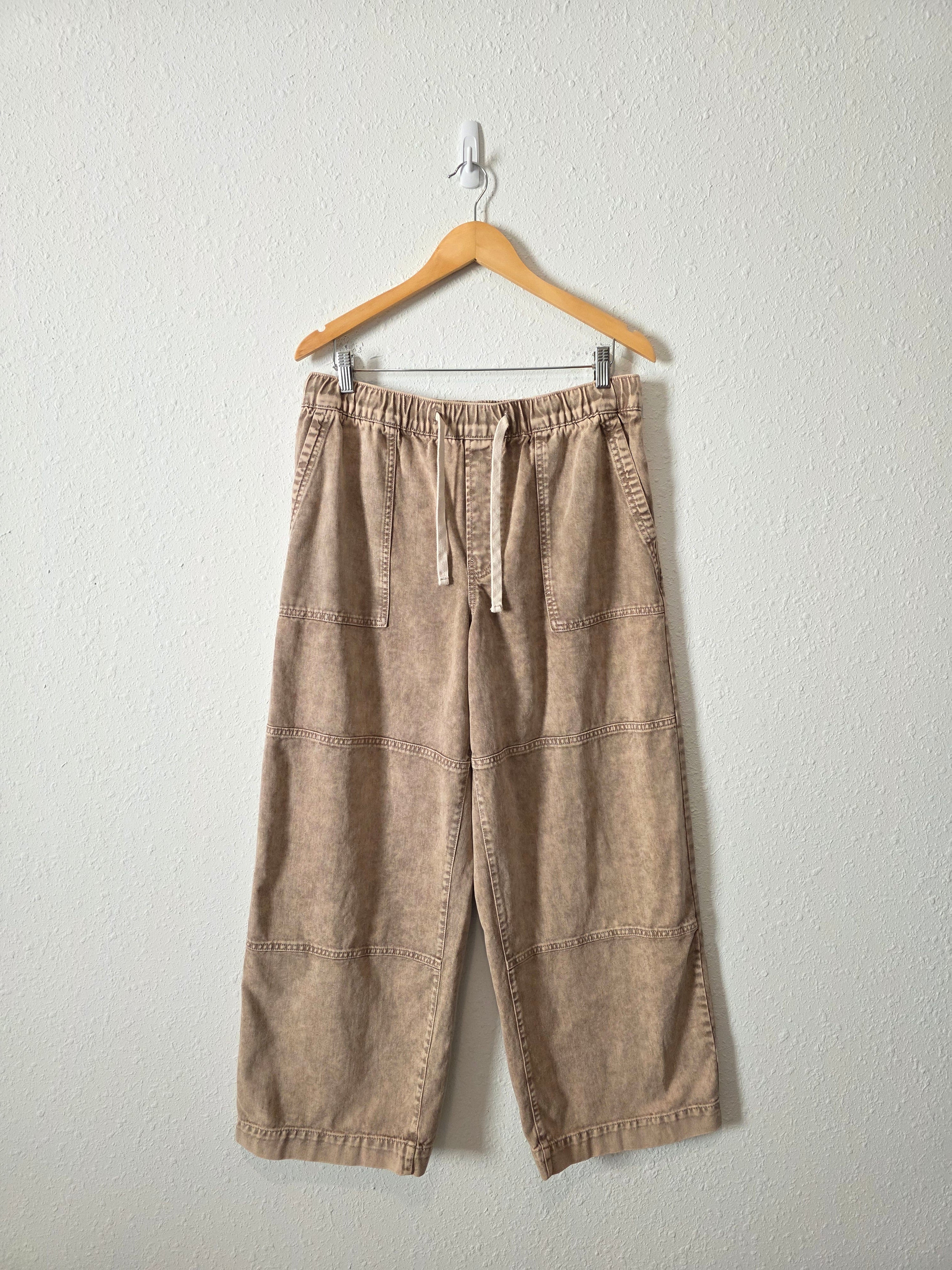 Gap Brown Wide Leg Easy Jeans (M)