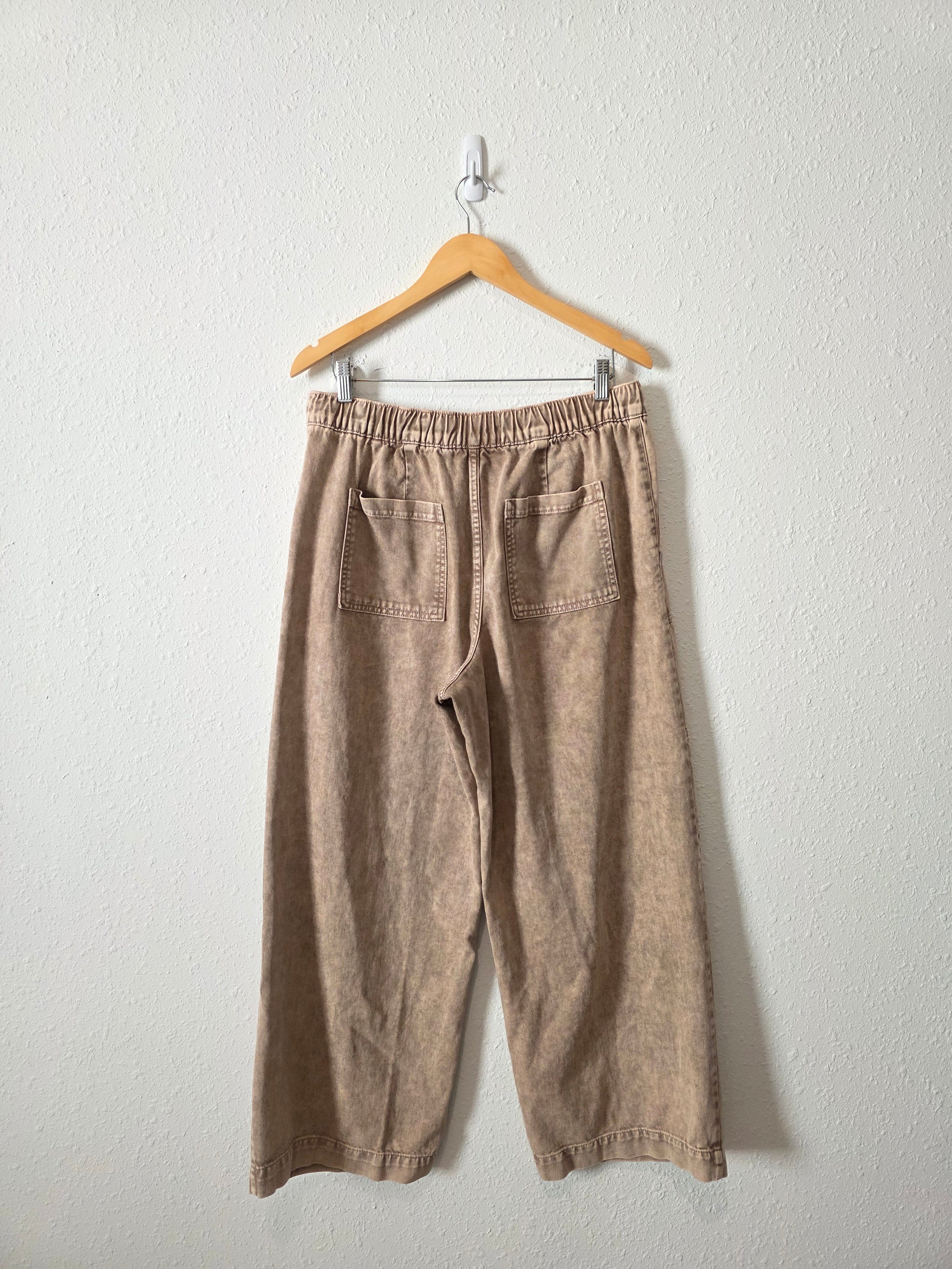 Gap Brown Wide Leg Easy Jeans (M)