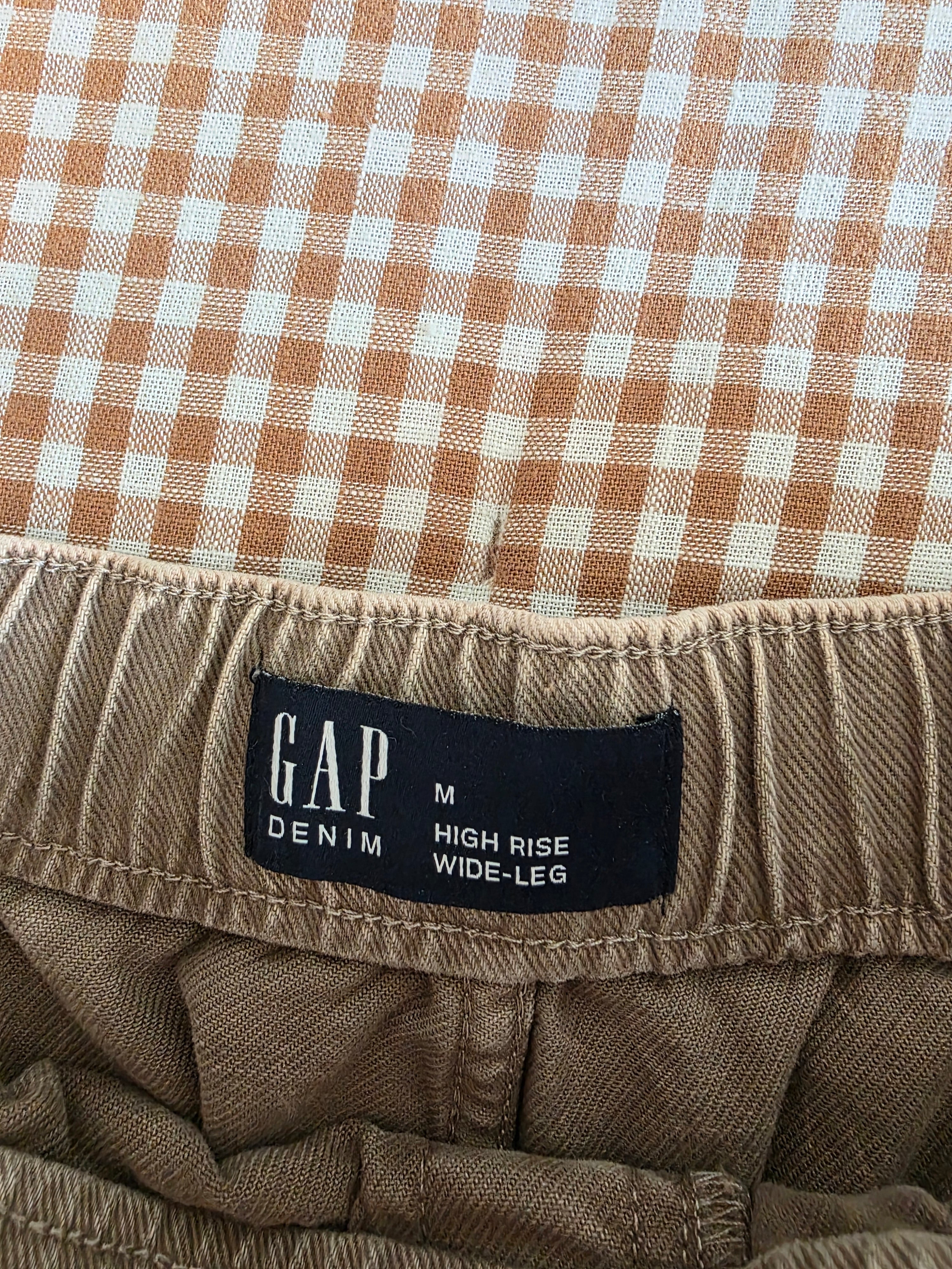 Gap Brown Wide Leg Easy Jeans (M)