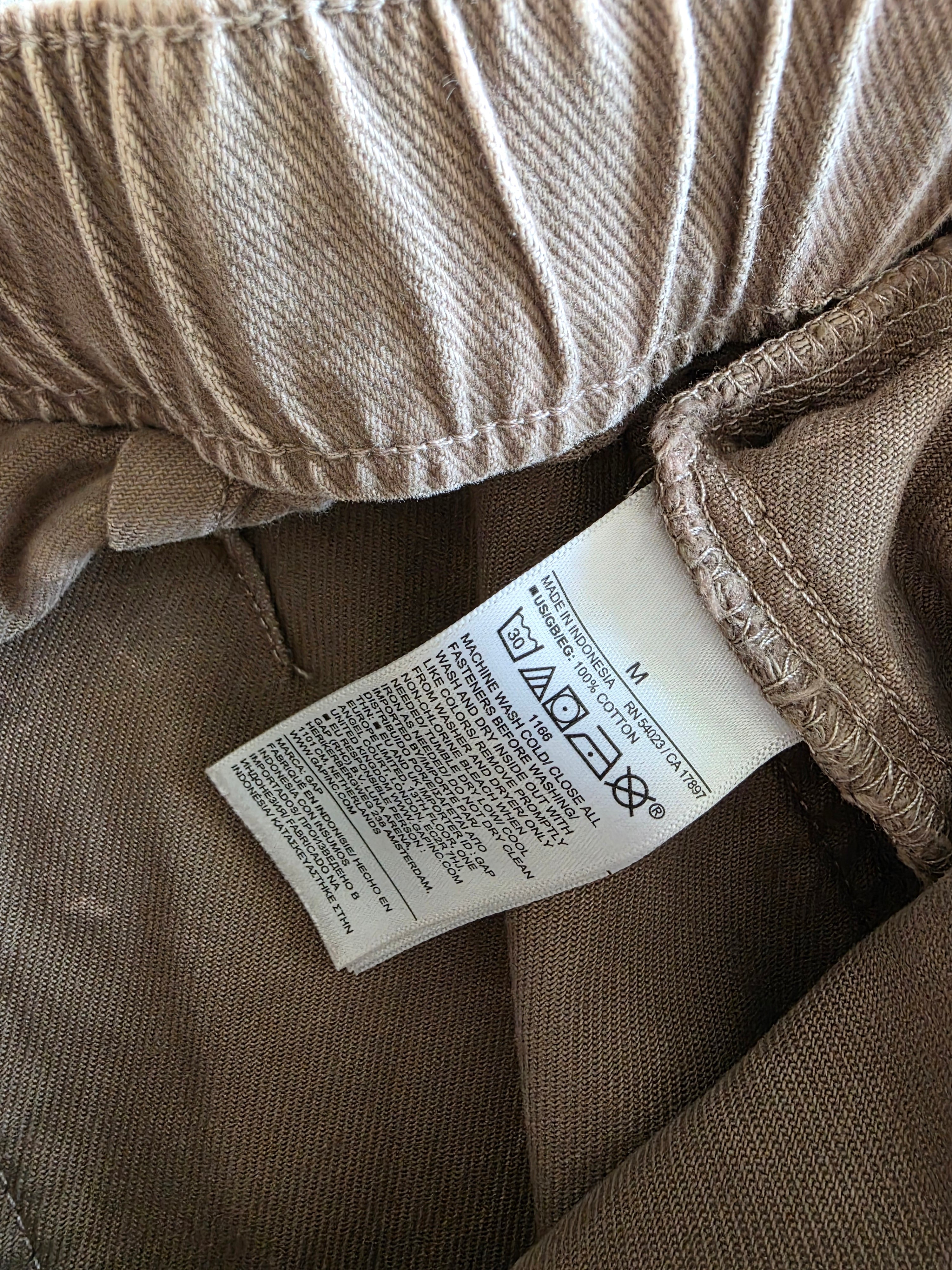 Gap Brown Wide Leg Easy Jeans (M)