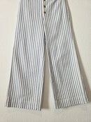NEW Madewell Wide Leg Striped Jeans (26)