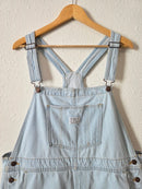 Levi's Light Wash Denim Shortalls (18W)