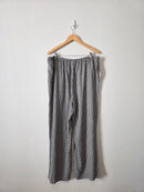 Linen Blend Gingham Matching Set (XL/XXL)
