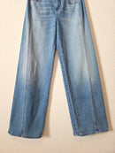Evereve Seamed Wide Leg Jeans (28)
