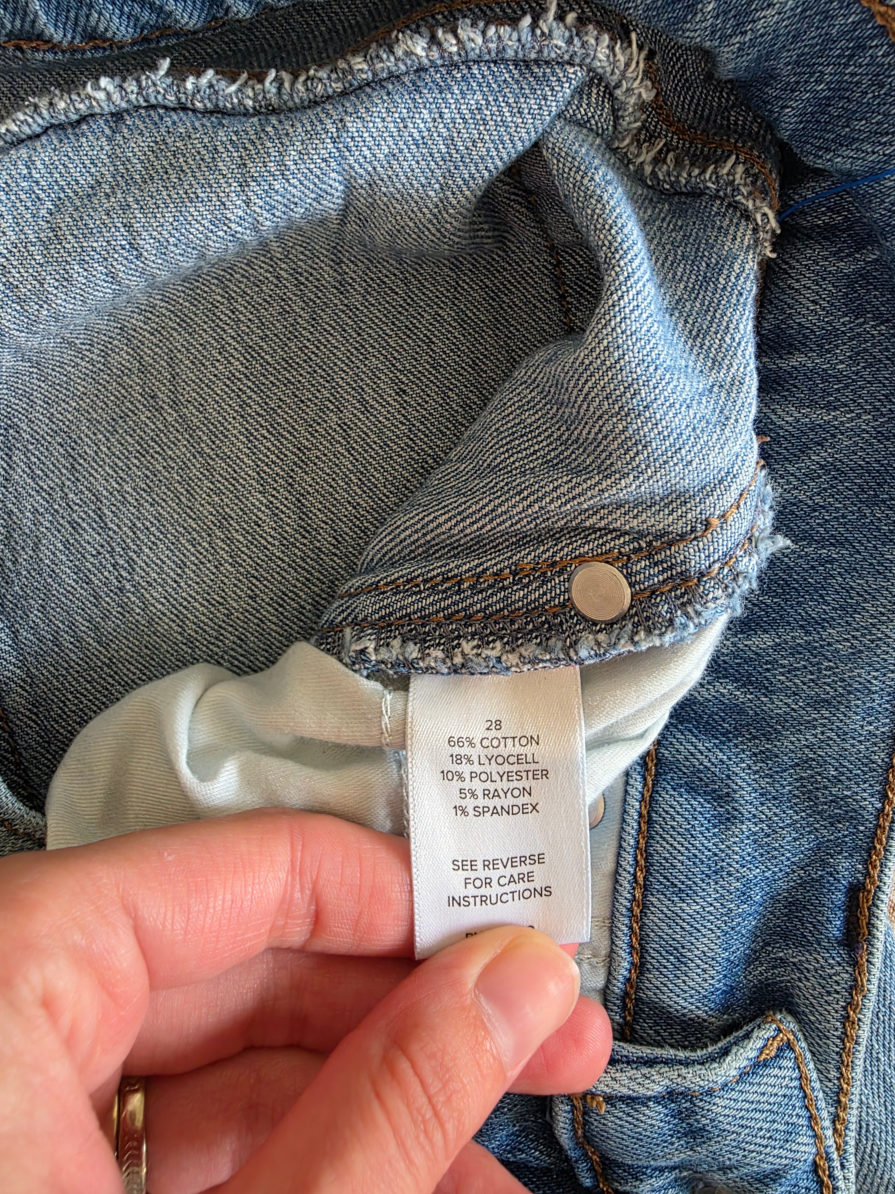 Evereve Seamed Wide Leg Jeans (28)