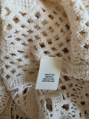 Crochet Knit Cotton Top (S)