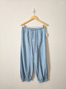 NEW Drawstring Balloon Jeans (M)