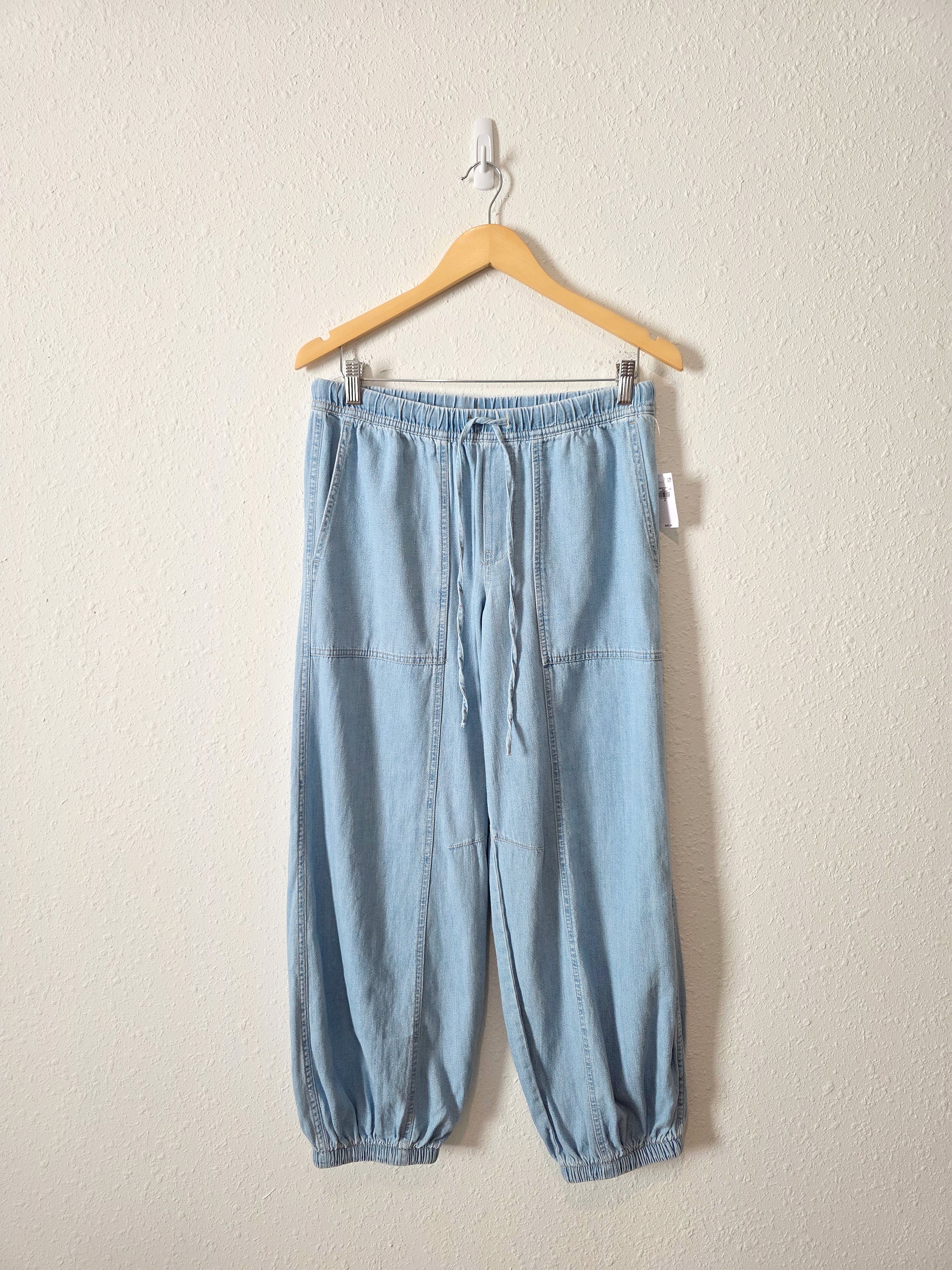 NEW Drawstring Balloon Jeans (M)