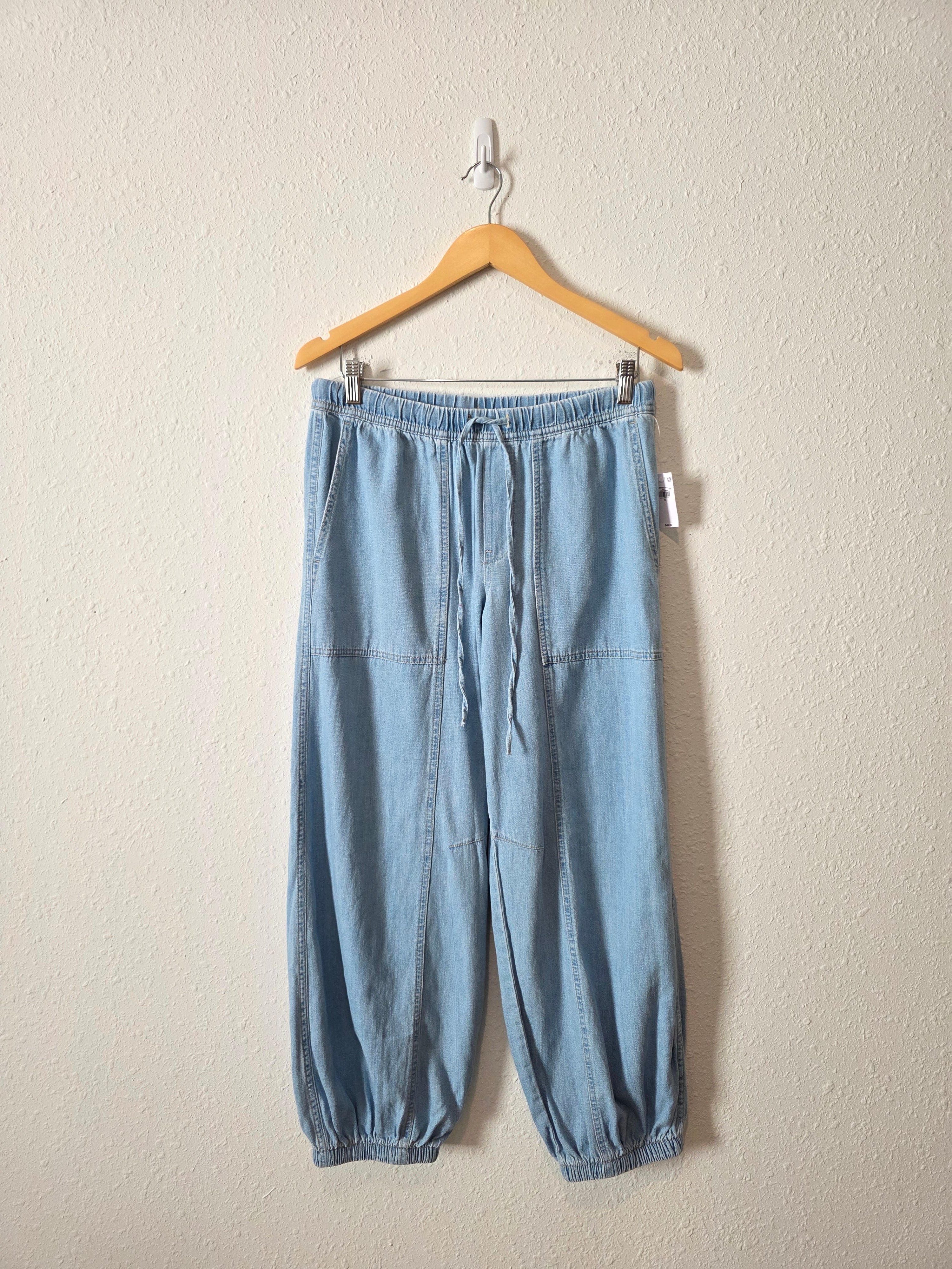NEW Drawstring Balloon Jeans (M)