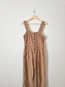 Aerie Corduroy Kick Flare Overalls (S)
