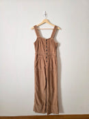 Aerie Corduroy Kick Flare Overalls (S)
