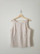 Banana Republic Oat Linen Blend Tank (10)