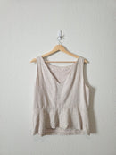 Banana Republic Oat Linen Blend Tank (10)
