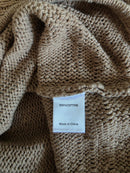 Evereve Brown Relaxed Knit Top (S)