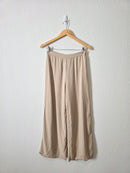 Lulus Wide Leg Linen Blend Pants (M)