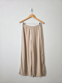 Lulus Wide Leg Linen Blend Pants (M)
